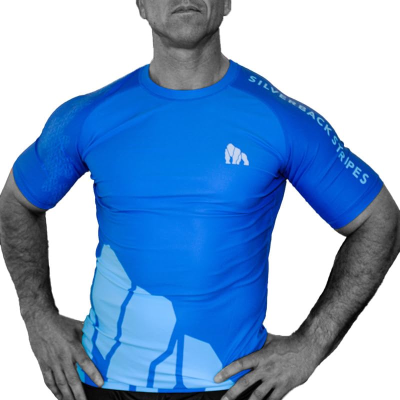 Jiu Jitsu BJJ Rashguard for Men Women Unisex Short Sleeve Jiu Jitsu Rash Guard No GI MMA Boxing Kickboxing