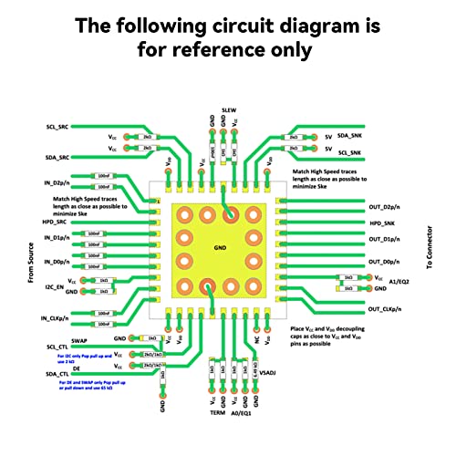Hdmi Ic Control Chip Retimer Tdp158 Repair Parts For Xbox One X Console #TOP4