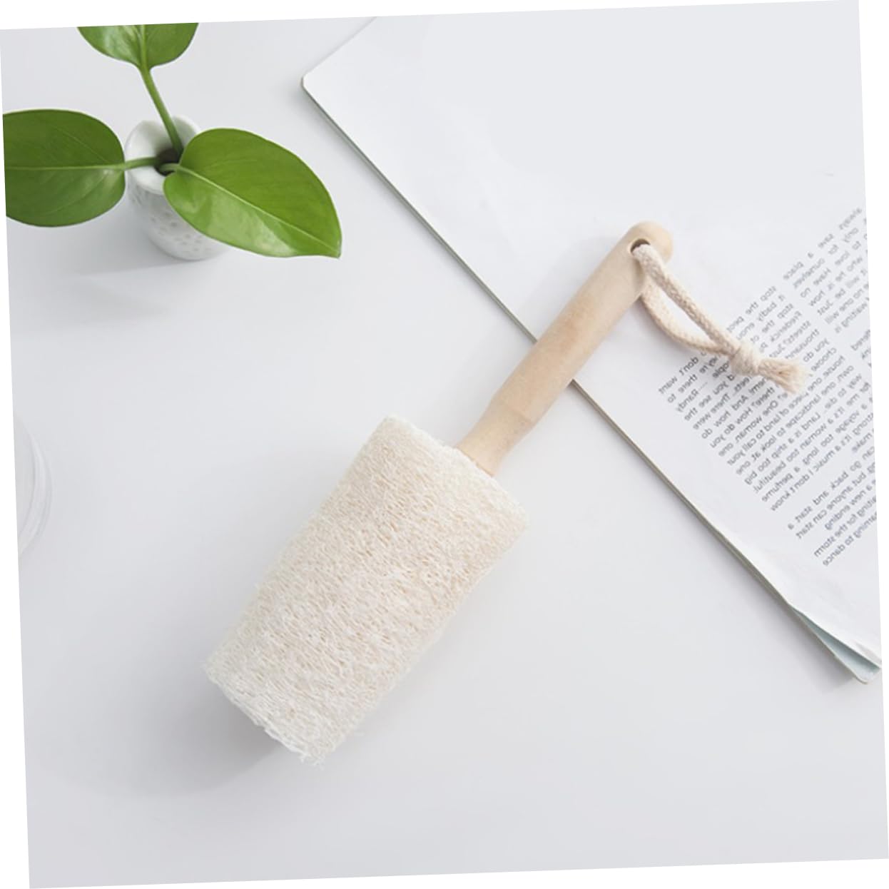 Gogogmee 3pcs Bottle Washing Brush Water Bottle Cleaner Brush Bottle Cleaning Brush Cup Cleaner Brush for Cleaning Dishwasher Tablets Tea Cup Brush Scrubber Brush Wooden Beige