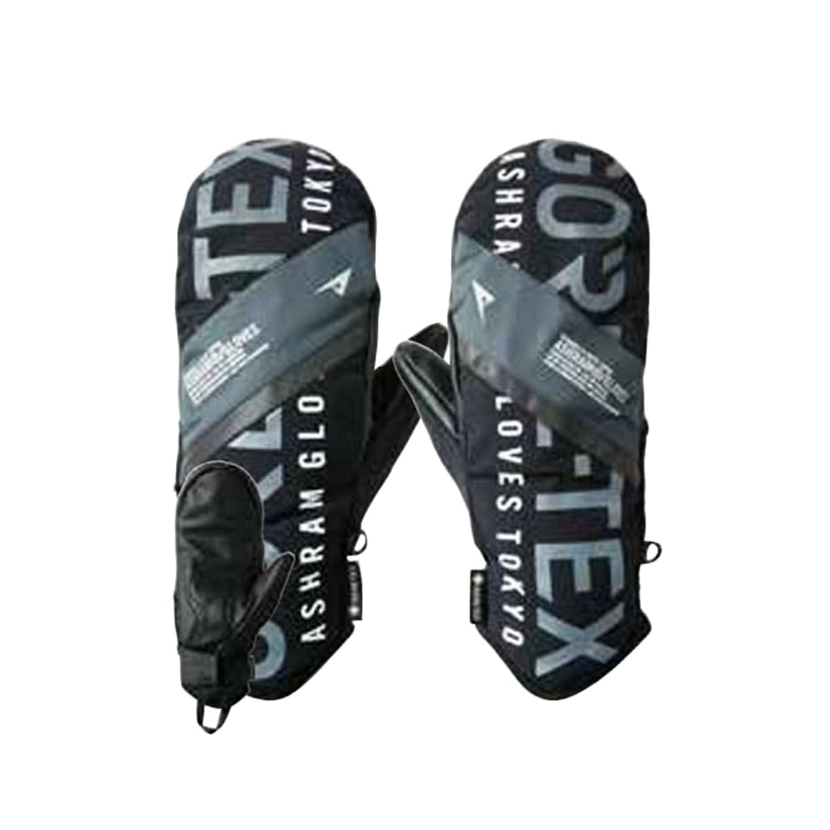Amazon | Ashram アシュラム 手袋 ミトン スノボ PROFILE LOGO MITT