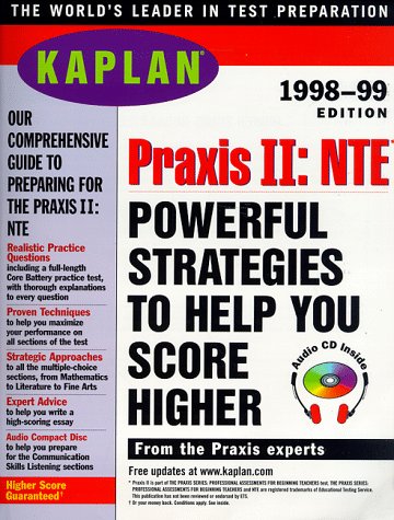 Amazon | KAPLAN PRAXIS II NTE 1998 99 WITH AUDIO CD: PROFESSIONAL ...
