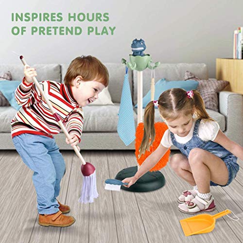 image for Kids Cleaning Set, 6Pcs Pretend Play Housekeeping Toys, Kitchen Cleani