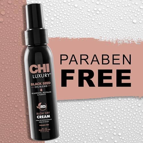 CHI Luxury Black Seed Oil Blow Dry Cream, Moisturizing Styling Cream, 6 Oz - image 6