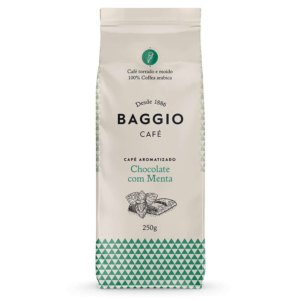 Café Torrado e Moído Aroma de Chocolate com Menta Baggio Café 250g