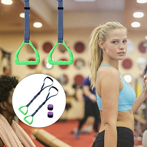 CLISPEED 1 par de Alça de Fitness Anéis de Ginástica Alças de Exercícios Alça de Fitness Com Equipam