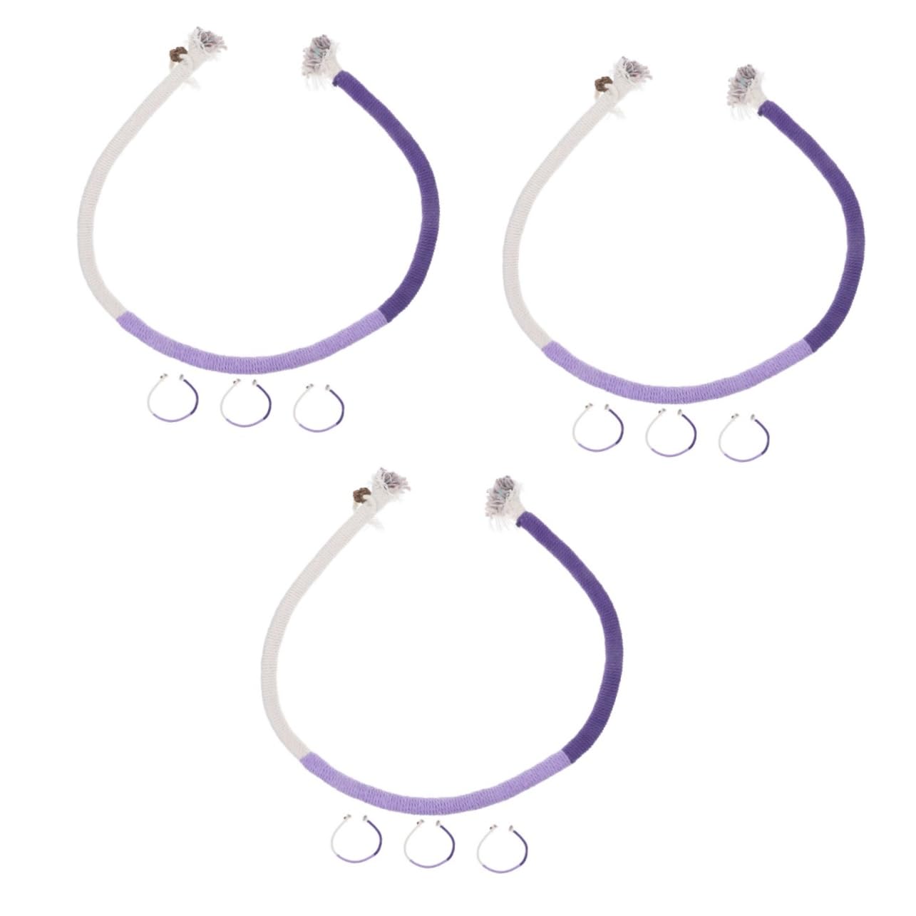 VANZACK 12 Pcs Cat Chewing Rope Indoor Cats Rope Toy Cat Exercising Toy Teeth Cleaning Toys Cat Dental Cat Toy Cat Teaser Toy Cat Playing Toy Cat Interactive Toy Cat Toys Snaky Rope Catnip