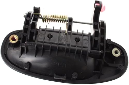 Miniatura 2 de KarParts360 Para Chevy Aveo 2004 05 06 07 2008 Conjunto de manija de puerta exterior lado del conductor y del pasajero  Par  Trasero  Negro liso