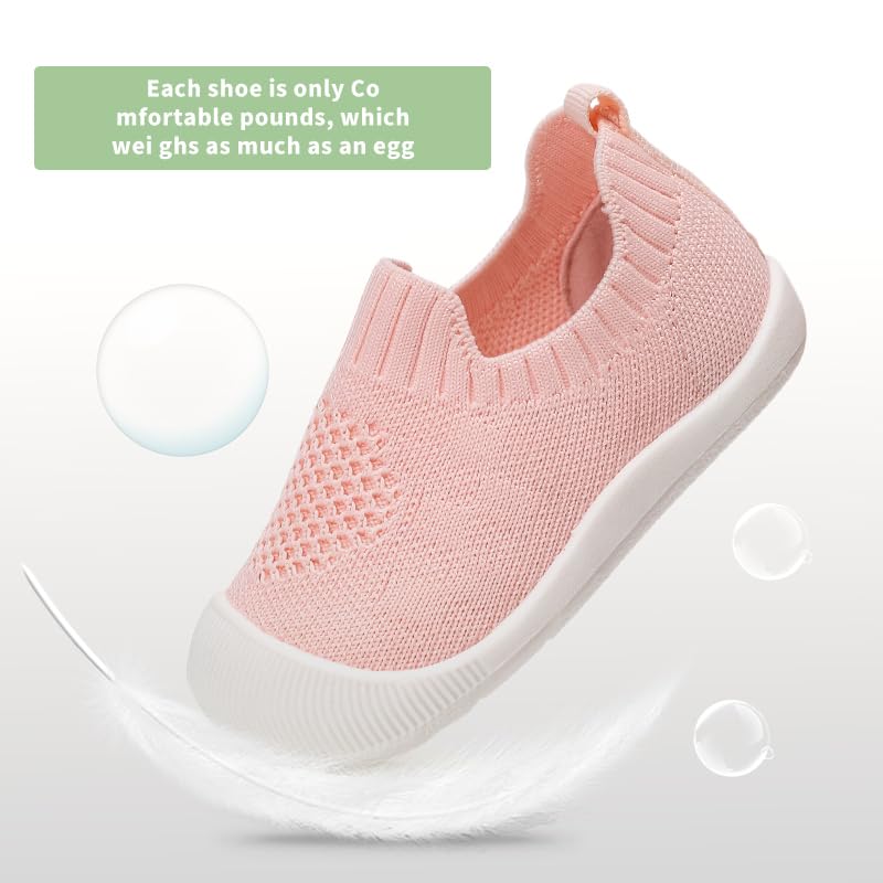 Baby Boys & Girls First Walking Shoes - Non-Slip, Breathable Infant Sneakers for 6-18 Months2