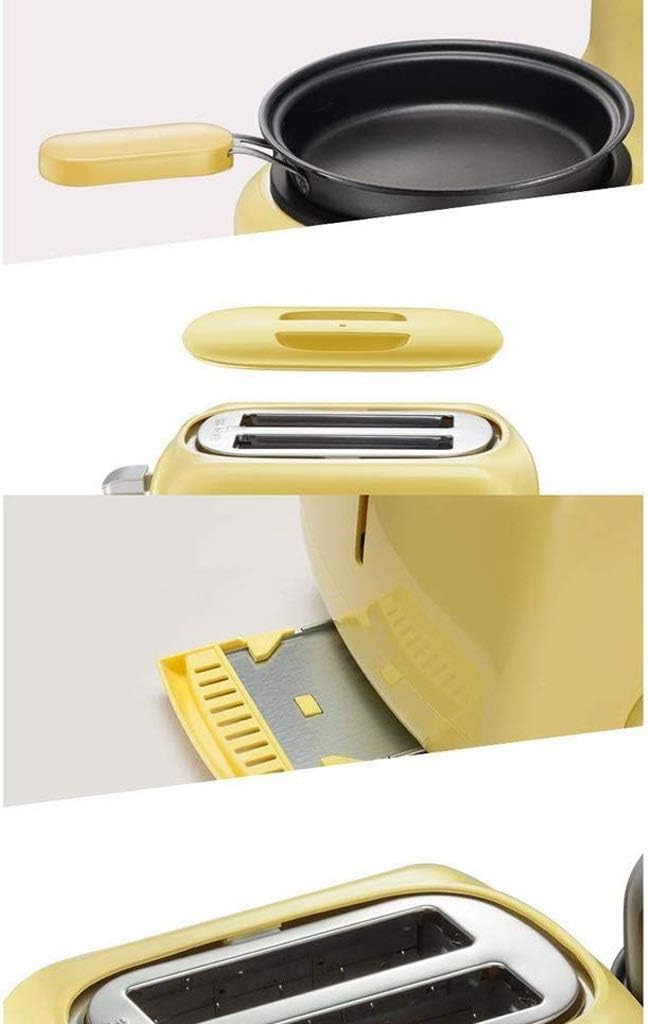 Bread Machine Breakfast, Stainless Steel, Maker with Fruit Nut Dispenser, Nonstick Ceramic Pan