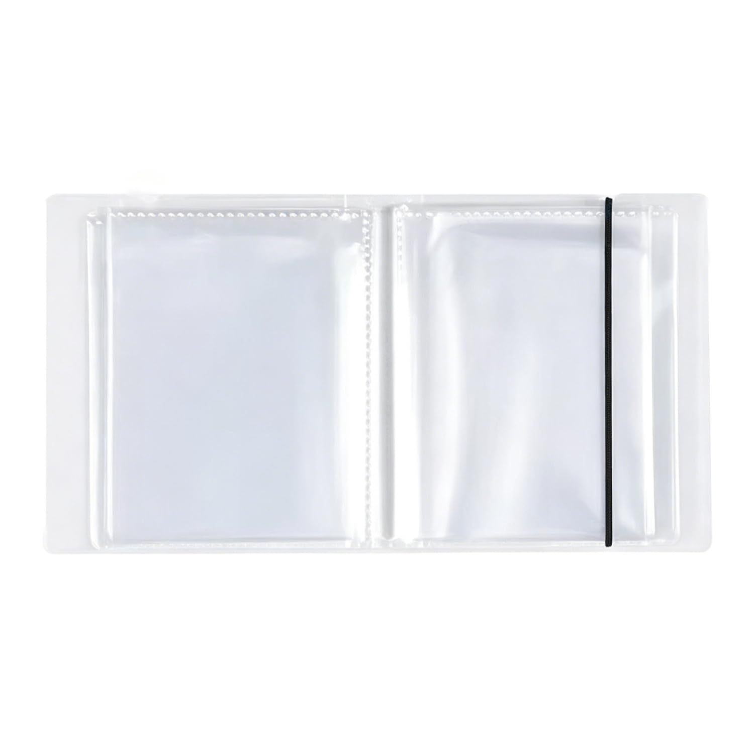 Photo Album with Sleeves Penny Sleeves A6 Display Book Polaroid Photo Album Standard Size Card Toploaders Perfect fit Sleeves Compatible with MTG,Baseball Cards, and Various Collectible Trading Cards