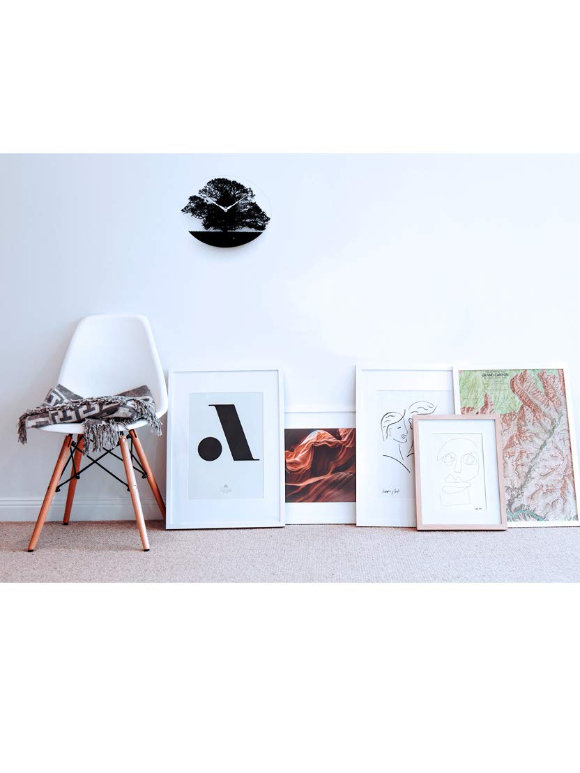 KOOKOO Tree RC, Reloj de Pared con 12 pájaros cantores, nativos, grabaciones Originales de la Naturaleza o e Cuco