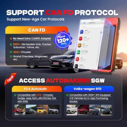 Autel Scanner MaxiDiag MD909 PRO, 2026 MD909PRO Full Systems Diagnostic OBD2 Scan Tool, 2.0 of MD906Pro MD808 Pro MD806, BT Lite of MK808S MX808S MX900 MK900, CAN FD, 11 Service, FCA, SFD, Free Update - Image 7