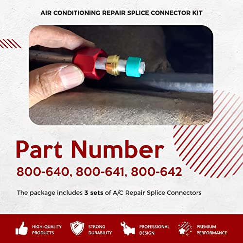 Usvehj 800-640 800-641 800-642 Replace For 800-640, 800-641, 800-642, Air Conditioning Repair Splice Connector Kit Fits thumb #1