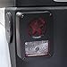 Hooke Road JK Wrangler Tail Light Guard, Five Star Taillight Cover for 2007-2018 Wrangler JK & Wrangler Unlimited - Pair