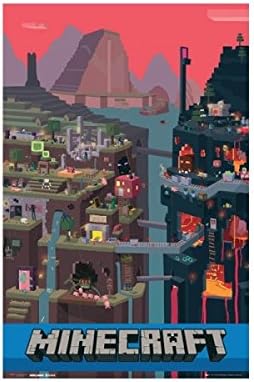 GB eye Minecraft Minecraft World 61 x 91.5cm Maxi Poster