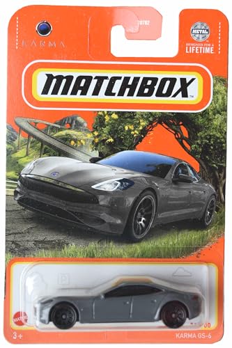 Matchbox Karma GS 6, gris, escala 1:64 miniatura 1