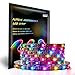 ALITOVE 16.4ft WS2812B Individually Addressable RGB LED Strip Light 5m 150 Pixels Dream Color Programmable Digital LED Flexible Strip Waterproof IP65 Black PCB 5V DC