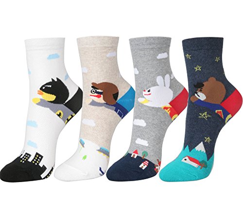 Women's Multi-Pattern Fashion Cotton Ankle Socks