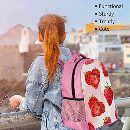 Sac à dos aquarelle pastèque pour élèves du primaire et ados