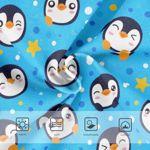 Joisal Cute Cartoon Penguins Blue Panties Little Girl Girls Underwear Toddlers Cotton Designer Undies Kids Briefs 2t3