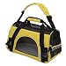 Paws & Pals Airline Approved Pet Carrier - Soft-Sided Carriers for Small Medium Cats and Dogs Air-Plane Travel On-Board Under Seat Carrying Bag with Fleece Bolster Bed for Kitten Cat Puppy Dog Taxi