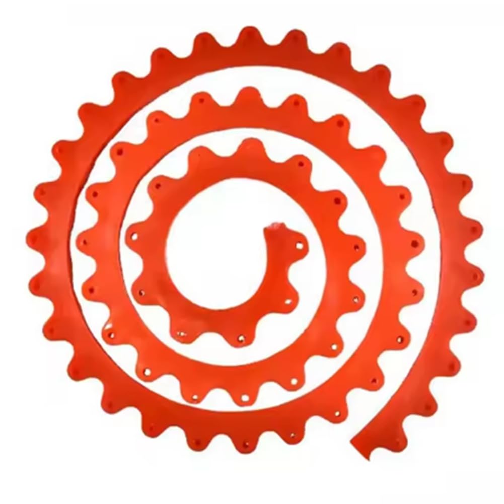 Jnchdghwa Red Adjustable Shape Contour Woodworking Gear Driven Profiling Strip 1M Flexible Curve Template Tool Guide