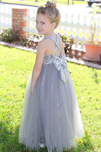 ekidsbridal Crossed Straps A-Line Flower Girl Dresses Halter Dress Junior Bridesmaid Dress Formal Dresses4