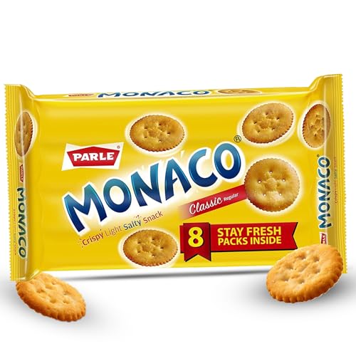 Parle Monaco Classic, 371.2g/400g (Weight May Vary)