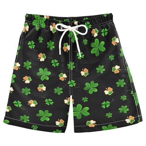 8-12T Boys Swim Trunks Quick Dry Board Shorts Swimwear Beachwear with Mesh Lining M