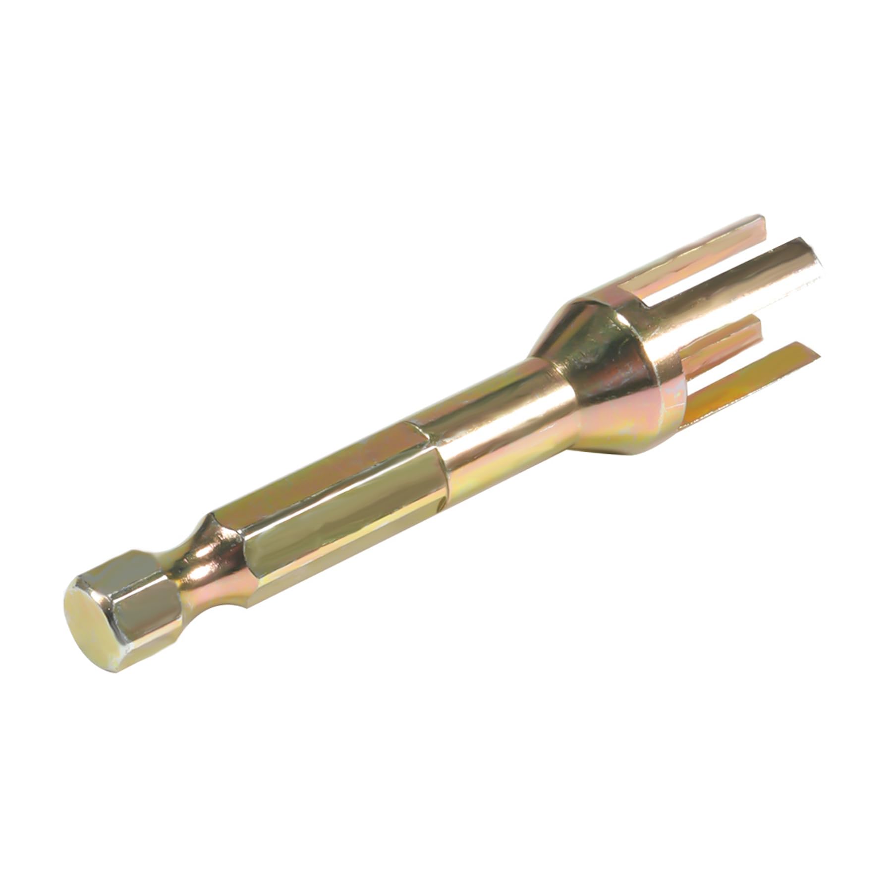 AMK RC Tool Kit 6.35mm Hex Bit Linkages Link Rod Ends Installing Equipment for 1/10 Scale Accessories SCX10 TRX4 Upgrades (Golden)