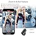 Gym Magnetic Phone Holder Mount with Ring Remote Control, Wireless Shutter with Zoom & Front/Rear Camera Switch for iPhone Android, Hands Free Video Scrollor for TikTok, Page Turner for E-book Reading