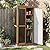 Outdoor Storage Cabinet Waterproof with Shelves, Outside Cabinets Weatherproof, Patio Backyard Pool Garden Garage Storage Cabinet Storage Shed Tool Organizer