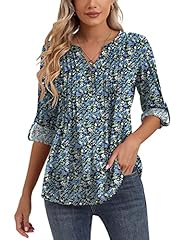 Long Sleeve Blue Floral