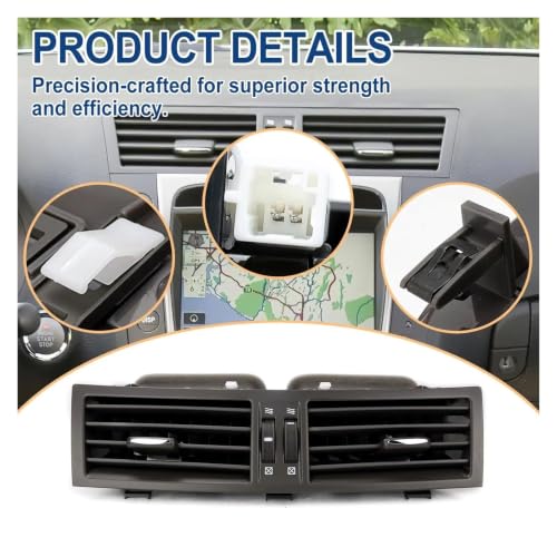 Grille d'aération centrale orientable Lexus GS350 volets robustes ajustables - 2