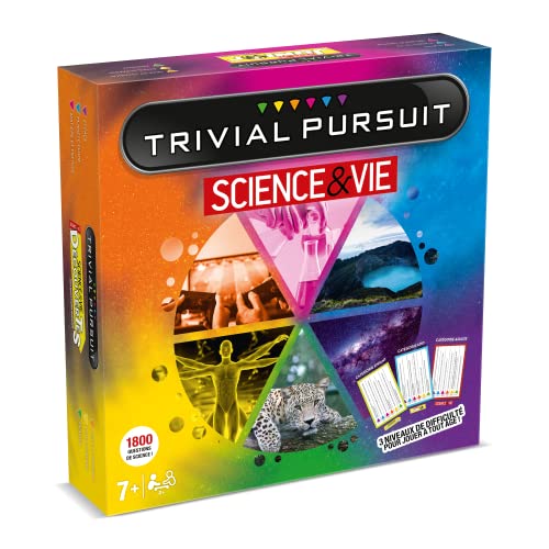WINNING MOVES - TRIVIAL PURSUIT SCIENCE ET VIE - Jeu de société - Jeu de plateau - Version française