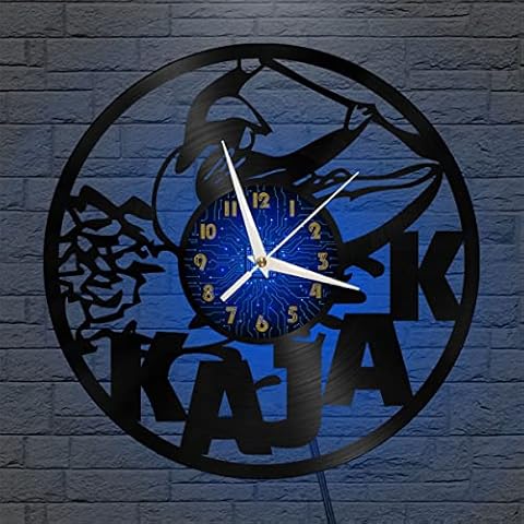 Kayak Athletics LED Vinyl Record Wall Clock Cover