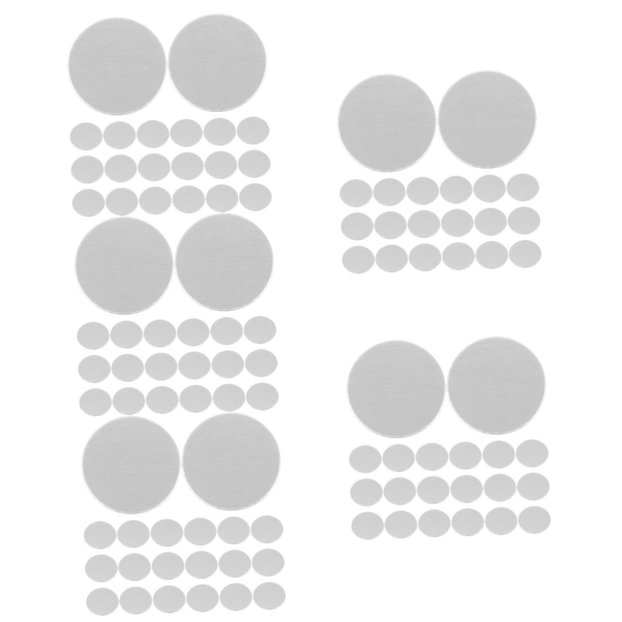 Baluue 5 Sets Aluminiumfoliendichtung Für Flaschenbehälter Foliendichtungskissen Flaschendeckel Folieneinlagen Auslaufsicher Robust 500 Stück * 5