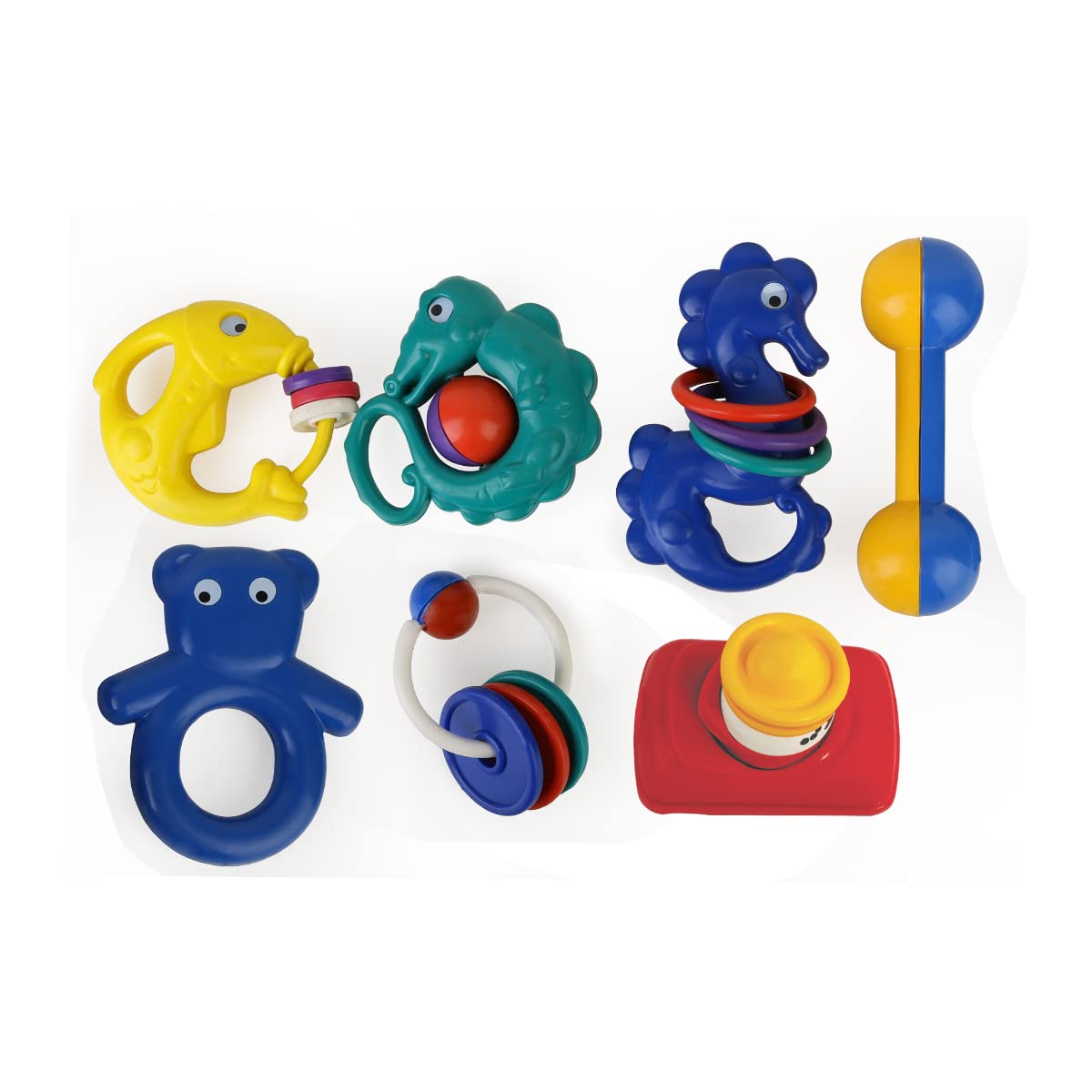 OK Play Super Gift Set | Gift Set for Kids, Return Gift Set, Plastic Toys | Improves Infants Recongnition Overall Growth | Multicolor (0 to 2 Years)