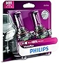 Philips H11 VisionPlus Upgrade Headlight Bulb with up to 60% More Vision, 2 Count (Pack of 1)