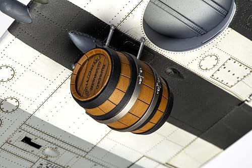 Airfix Model Set - A17001A Supermarine Spitfire Mk.IXc - Flying Dray Model Aircraft Kit - Plastic Plane Kits for Adults, Set Includes Special Edition Pint Glass - 1:24 Scale - Image 9