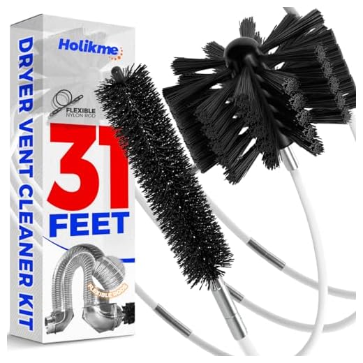 32 Feet Dryer Vent Cleaning Brush