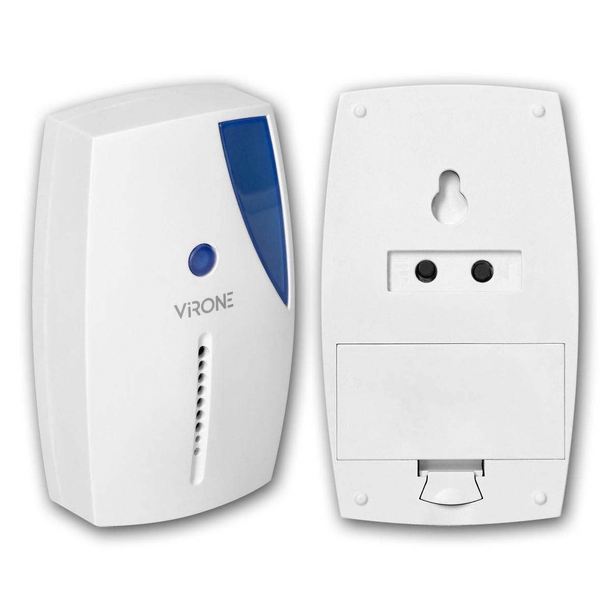 Sensore di transizione wireless con sensore PIR, 36 campane regolabili, volume allarme 90 dB, display visivo e acustico, alimentato a batteria