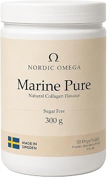 Marine Collagen Powder, Marine Pure, Natural Collagen Flavour, Sugar Free, 300g 1