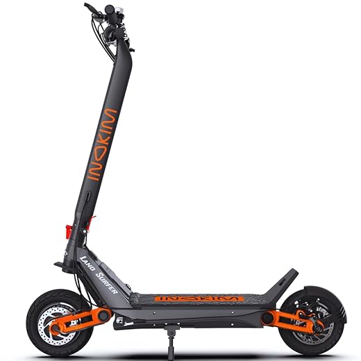INOKIM OXO Super Electric Scooter for Adults 40 MPH, 2x1000W (2600W Max) Motor, 68 Miles Range, 10" 6 Light System Air Filled Tires, Front & Rear LED Light, Foldable, Adjustable Suspension