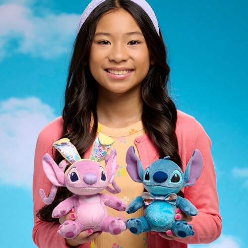 image for Just Play Disney Stitch Easter Small Plush 2-Pack, 7-inch Stitch and A
