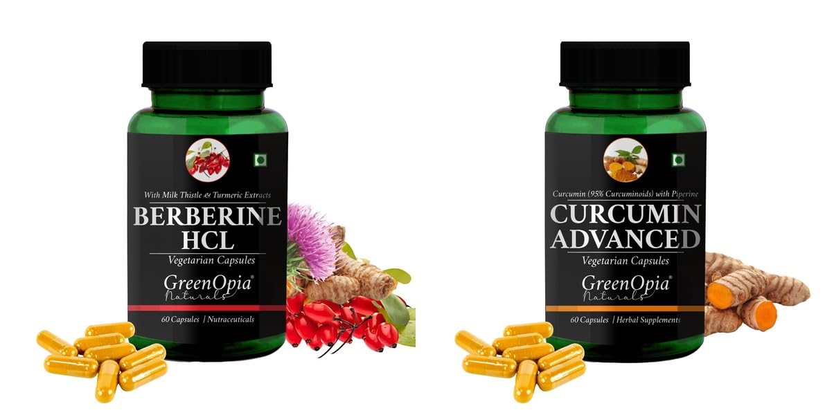 Berberine HCl Curcumin C3 Piperine Wellness Daily Vitality 60 CAPSULES-image-37