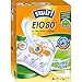 Swirl EIO 80 MicroPor Plus Staubsaugerbeutel für EIO, Koenic, Quigg Staubsauger, Anti-Allergen-Filter, 4 Stück inkl. Filter