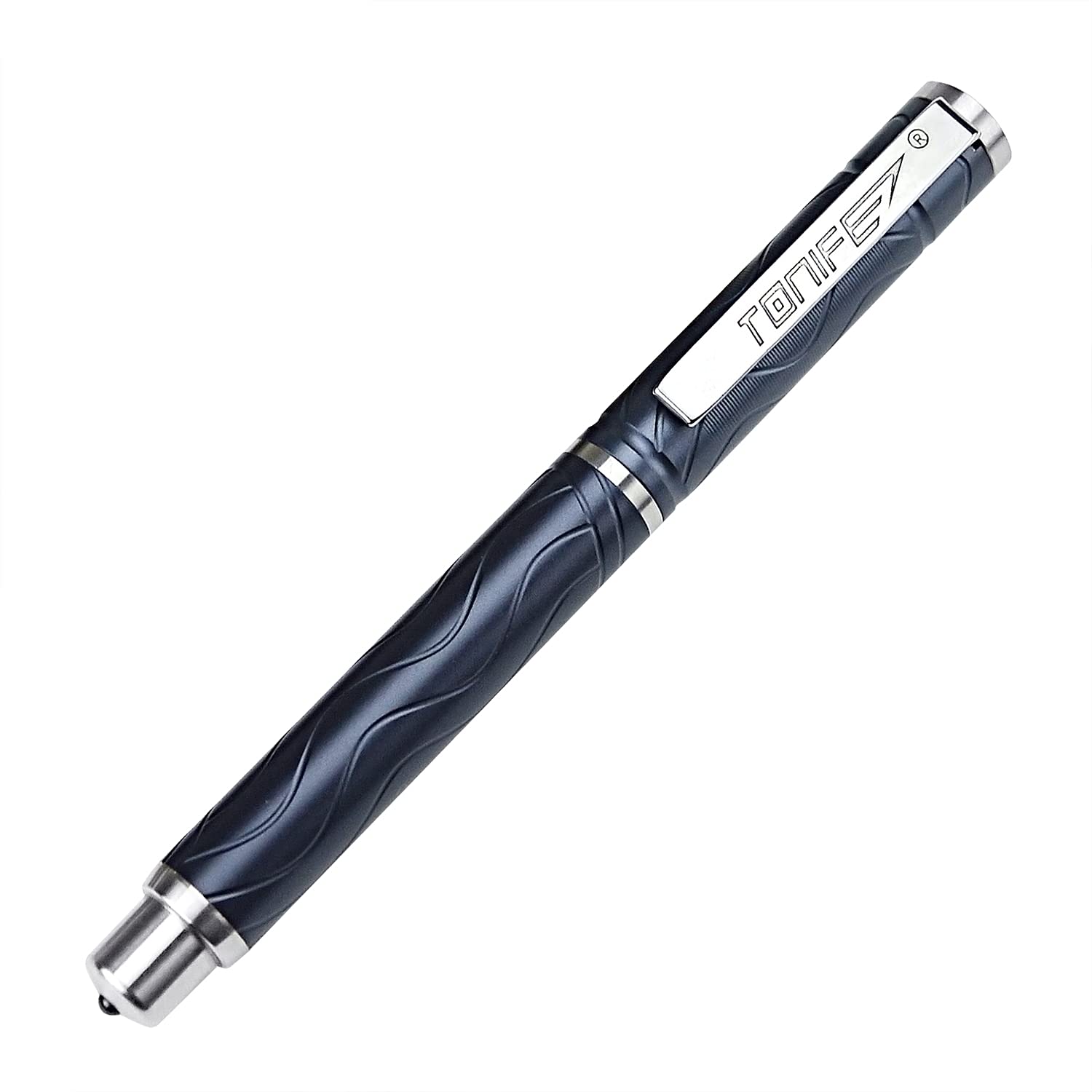 TONIFE Self Defense Pen with Emergency Glass Breaker Writing Tool Self Defense Pen (Dark Blue)