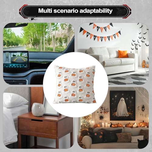 Housses de coussin d'automne finitions soignées pour lit - 5
