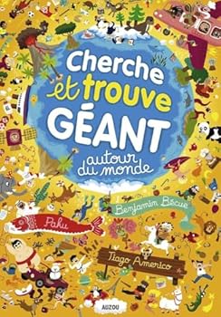 CHERCHE ET TROUVE GÉANT AUTOUR DU MONDE N.É. - Book  of the Mijn reuze zoekboek